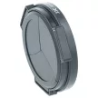 Leica D-Lux Type 109 készülékhez fényképezőgép lencsesapka (Fekete) - Utángyártott