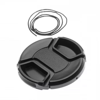   Sony 100 mm 2.8 Macro, 35 mm 1.4 G készülékekhez fényképezőgép lencsesapka (Fekete) - Utángyártott