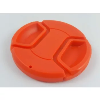   Canon EF 100 mm 2.0 USM készülékhez fényképezőgép lencsesapka (Piros) - Utángyártott