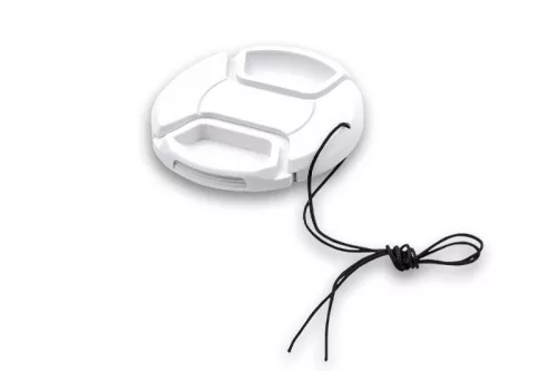 Sony 135 mm 2.8 (T4.5) STF, 20 mm 2.8 készülékekhez fényképezőgép lencsesapka (Fehér) - Utángyártott