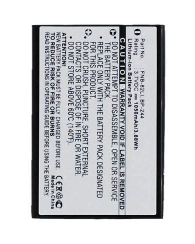 Vertex BC-8260, E-DC-21, FNB-82LI helyettesítő akkumulátor (Li-Ion, 3.7V, 1050mAh / 3.88Wh) - Utángyártott