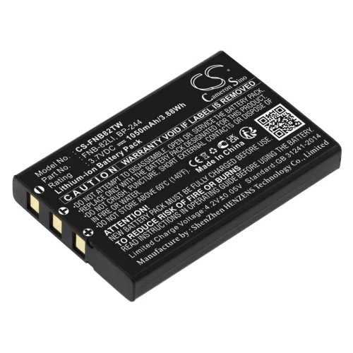 Vertex BC-8260, E-DC-21, FNB-82LI helyettesítő akkumulátor (Li-Ion, 3.7V, 1050mAh / 3.88Wh) - Utángyártott