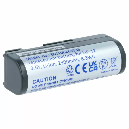 Sony LIP-12, LIP-12H helyettesítő akkumulátor (Li-Ion, 3.6V, 2200mAh / 7.92Wh) - Utángyártott
