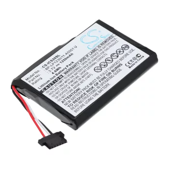   Navman S20 készülékhez akkumulátor (Li-Ion, 3.7V, 1250mAh / 4.6Wh) - Utángyártott