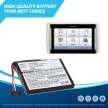 Navman S20 készülékhez akkumulátor (Li-Ion, 3.7V, 1250mAh / 4.6Wh) - Utángyártott