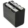 Sony NP-F970 helyettesítő akkumulátor (Li-Ion, 7.2V, 6000mAh / 43.2Wh) - Utángyártott