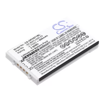   Opticon ORBLIOP0012 helyettesítő akkumulátor (Li-Ion, 3.7V, 800mAh / 2.96Wh) - Utángyártott