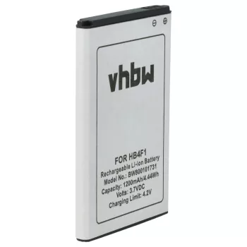   Huawei HWBAF1 helyettesítő akkumulátor (Li-Ion, 3.7V, 1200mAh / 4.44Wh) - Utángyártott