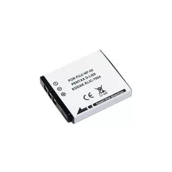   Pentax D-Li68 helyettesítő fényképezőgép akkumulátor (Li-Ion, 3.6V, 650mAh / 2.34Wh) - Utángyártott