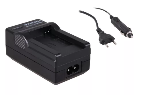 Samsung BP-70a, BP70a, EA-BP70A, SLB-70A akkumulátorokhoz töltő szett (4.2V, 0.6 A) - Utángyártott