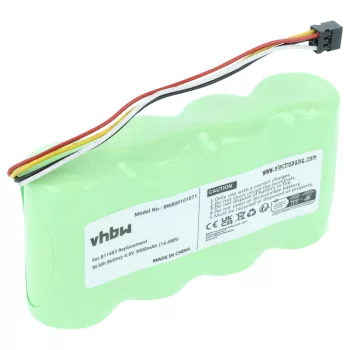   Fluke B11483, BP120, BP120MH helyettesítő akkumulátor (NiMh, 4.8V, 3000mAh / 14.4Wh) - Utángyártott