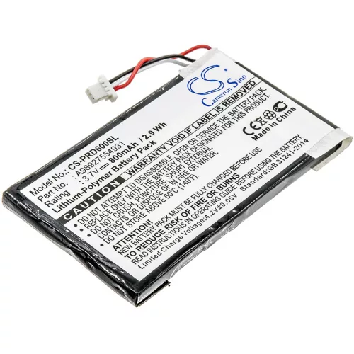 Sony A98941654402 helyettesítő akkumulátor (Li-Polymer, 3.7V, 800mAh / 2.96Wh) - Utángyártott