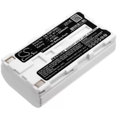 Topcon BT-66Q helyettesítő akkumulátor (Li-Ion, 7.4V, 2200mAh / 16.28Wh) - Utángyártott