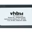 Fluke 116-066, 668225, BP7235 helyettesítő akkumulátor (NiMh, 7.2V, 2500mAh / 18Wh) - Utángyártott