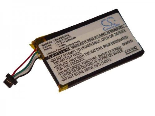 Nevo 20-00778-00A helyettesítő akkumulátor (Li-Polymer, 3.7V, 1200mAh / 4.44Wh) - Utángyártott