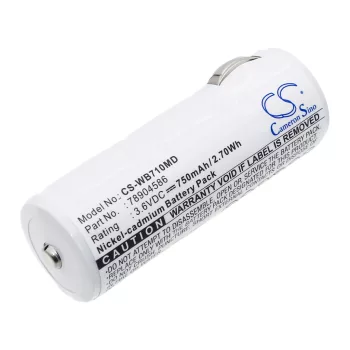   Welch-Allyn 97210, WA-72200 készülékekhez akkumulátor (NiCd, 3.6V, 750mAh / 2.7Wh) - Utángyártott