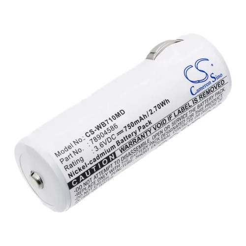 Welch-Allyn 97210, WA-72200 készülékekhez akkumulátor (NiCd, 3.6V, 750mAh / 2.7Wh) - Utángyártott
