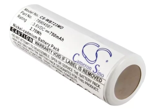Welch Allyn 78904587 helyettesítő akkumulátor (NiCd, 3.6V, 750mAh / 2.7Wh) - Utángyártott