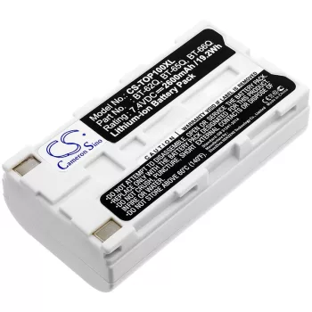   Topcon BT-66Q helyettesítő akkumulátor (Li-Ion, 7.4V, 2600mAh / 19.24Wh) - Utángyártott