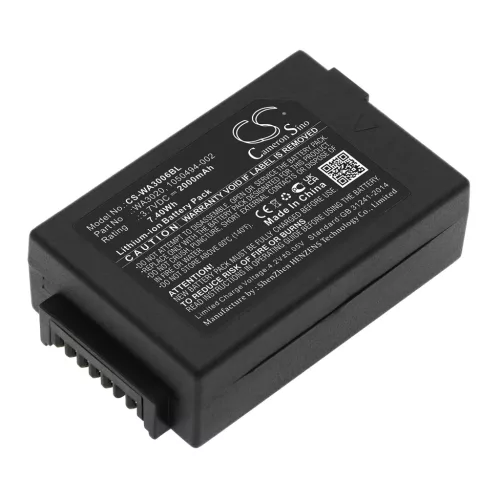 Psion WA3020 helyettesítő akkumulátor (Li-Ion, 3.7V, 2000mAh / 7.4Wh) - Utángyártott