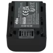 Sony NP-FV30, NP-FV40, NP-FV50 helyettesítő akkumulátor (Li-Ion, 7.2V, 600mAh / 4.32Wh) - Utángyártott