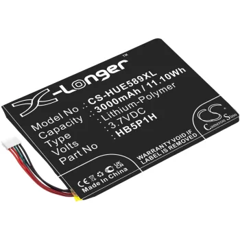   Huawei E589u-12 készülékhez akkumulátor (Li-Polymer, 3.7V, 3000mAh / 11.1Wh) - Utángyártott