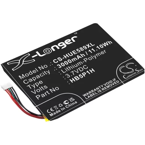 Huawei E589u-12 készülékhez akkumulátor (Li-Polymer, 3.7V, 3000mAh / 11.1Wh) - Utángyártott
