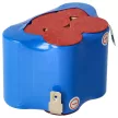 Ulo Box EBL 801 készülékhez akkumulátor (NiMh, 6V, 3000mAh / 18Wh) - Utángyártott