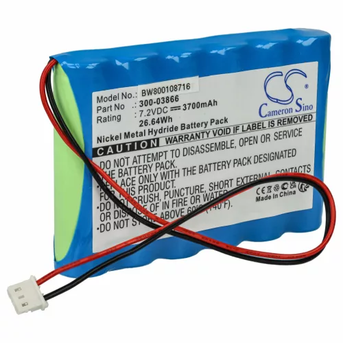 Honeywell Lynx készülékhez akkumulátor (NiMh, 7.2V, 3700mAh / 26.64Wh) - Utángyártott