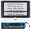Eschenbach 3200-1B helyettesítő akkumulátor (Li-Ion, 3.7V, 3400mAh / 12.58Wh) - Utángyártott