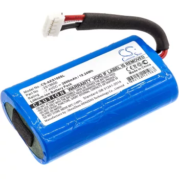   Anker 2S18650 helyettesítő akkumulátor (Li-Ion, 7.4V, 2600mAh / 19.24Wh) - Utángyártott