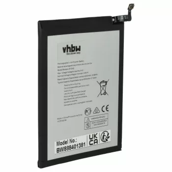   Nokia WT242 helyettesítő mobiltelefon akkumulátor (Li-Polymer, 3.85V, 4400mAh / 16.94Wh) - Utángyártott