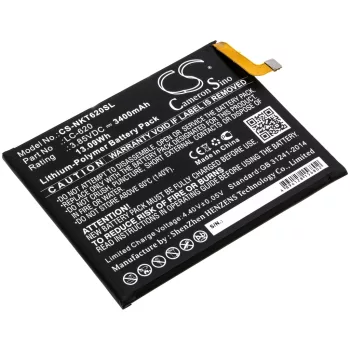   Nokia LC-620 helyettesítő mobiltelefon akkumulátor (Li-Polymer, 3.85V, 3400mAh / 13.09Wh) - Utángyártott