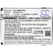 HumanWare SmartView Versa+ készülékhez akkumulátor (Li-Ion, 3.7V, 1100mAh / 4.07Wh) - Utángyártott