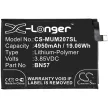 Poco / Xiaomi BN57 helyettesítő mobiltelefon akkumulátor (Li-Polymer, 3.85V, 4950mAh / 19.06Wh) - Utángyártott