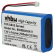 ABUS FUBT50000 helyettesítő akkumulátor (Li-Polymer, 7.4V, 2500mAh / 18.5Wh) - Utángyártott