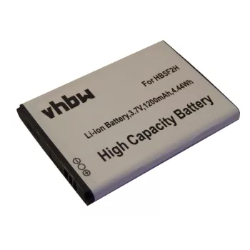   Huawei HB554666RAW, HB5F2H helyettesítő akkumulátor (Li-Ion, 3.7V, 1200mAh / 4.44Wh) - Utángyártott