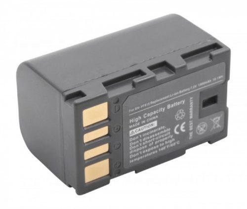 JVC BN-VF823, BN-VF823U helyettesítő akkumulátor (Li-Ion, 7.2V, 1400mAh / 10.08Wh) - Utángyártott