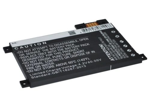 Amazon S2011-002-S helyettesítő akkumulátor (Li-Polymer, 3.7V, 1400mAh / 5.18Wh) - Utángyártott