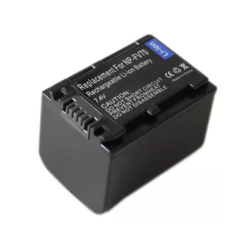   Sony NP-FV90 helyettesítő akkumulátor (Li-Ion, 7.2V, 1300mAh / 9.36Wh) - Utángyártott