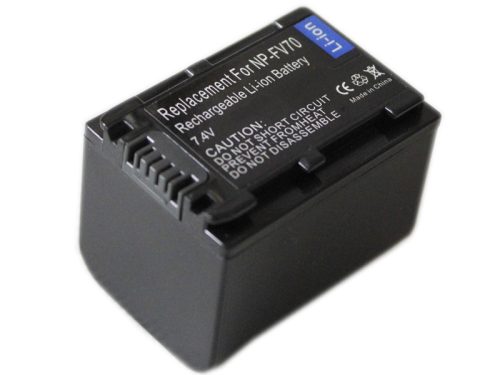 Sony NP-FV90 helyettesítő akkumulátor (Li-Ion, 7.2V, 1300mAh / 9.36Wh) - Utángyártott