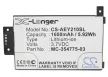 Amazon S2011-003-A, S2011-003-S helyettesítő akkumulátor (Li-Ion, 3.7V, 1600mAh / 5.92Wh) - Utángyártott