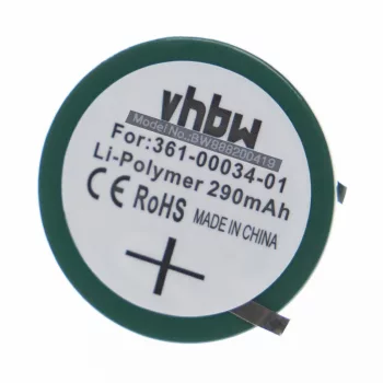   Garmin 361-00034-00, PD3048 helyettesítő akkumulátor (Li-Polymer, 3.7V, 290mAh / 1.07Wh) - Utángyártott