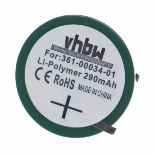 Garmin 361-00034-00, PD3048 helyettesítő akkumulátor (Li-Polymer, 3.7V, 290mAh / 1.07Wh) - Utángyártott