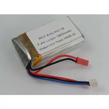   Huajun W606-3C Quadrocopter készülékhez akkumulátor (Li-Ion, 7.4V, 1800mAh / 13.32Wh) - Utángyártott