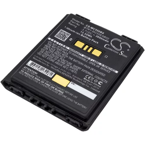 Symbol BTRY-MC55EAB02, U60493 helyettesítő akkumulátor (Li-Ion, 3.7V, 3600mAh / 13.32Wh) - Utángyártott