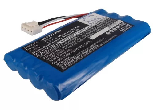 Fukuda CardiMax FX-7302 készülékhez akkumulátor (NiMh, 9.6V, 4000mAh / 38.4Wh) - Utángyártott