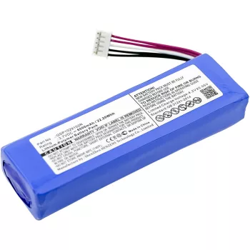   JBL GSP1029102R helyettesítő akkumulátor (Li-Polymer, 3.7V, 6000mAh / 22.2Wh) - Utángyártott