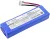 JBL GSP1029102R helyettesítő akkumulátor (Li-Polymer, 3.7V, 6000mAh / 22.2Wh) - Utángyártott