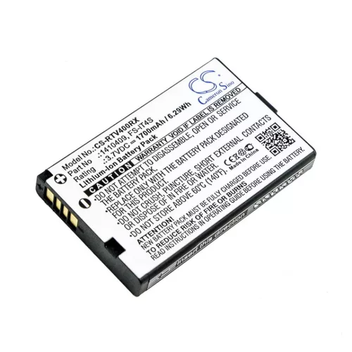 Reely 1410409, FS-iT4S helyettesítő akkumulátor (Li-Ion, 3.7V, 1700mAh / 6.29Wh) - Utángyártott
